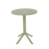 Plastic Garden Bistro Table With 2 Chairs - Rimini