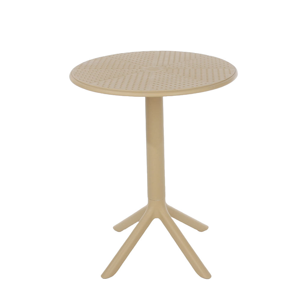 Plastic Garden Bistro Table With 2 Chairs - Rimini