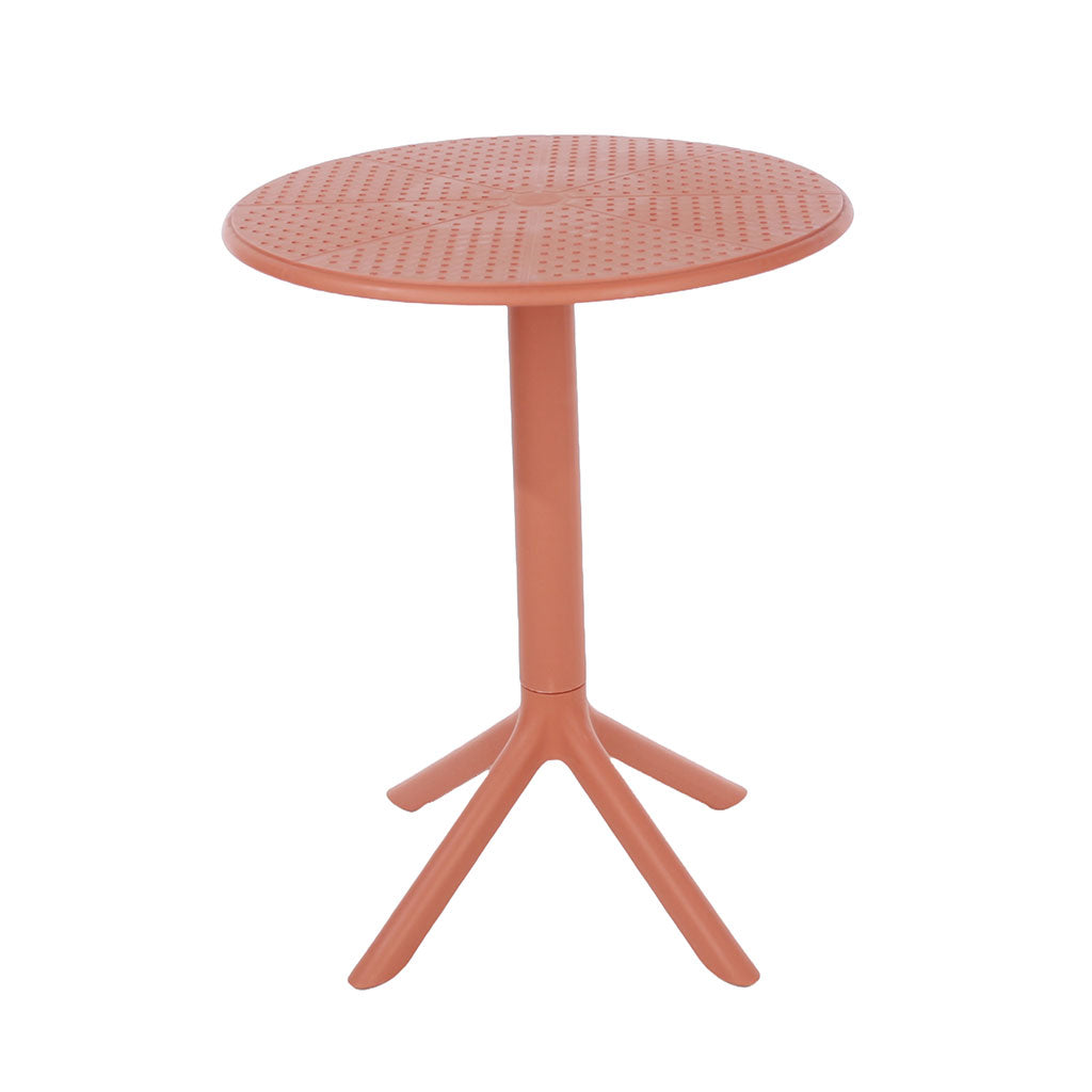 Plastic Garden Bistro Table With 2 Chairs - Rimini