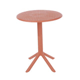 Plastic Garden Bistro Table With 2 Chairs - Rimini