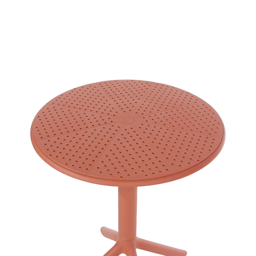 Plastic Garden Bistro Table With 2 Chairs - Rimini