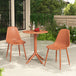 Plastic Garden Bistro Table With 2 Chairs - Rimini