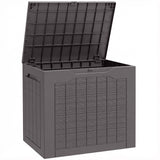 Plastic Outdoor Garden Storage Box 93Ltr - Velmora