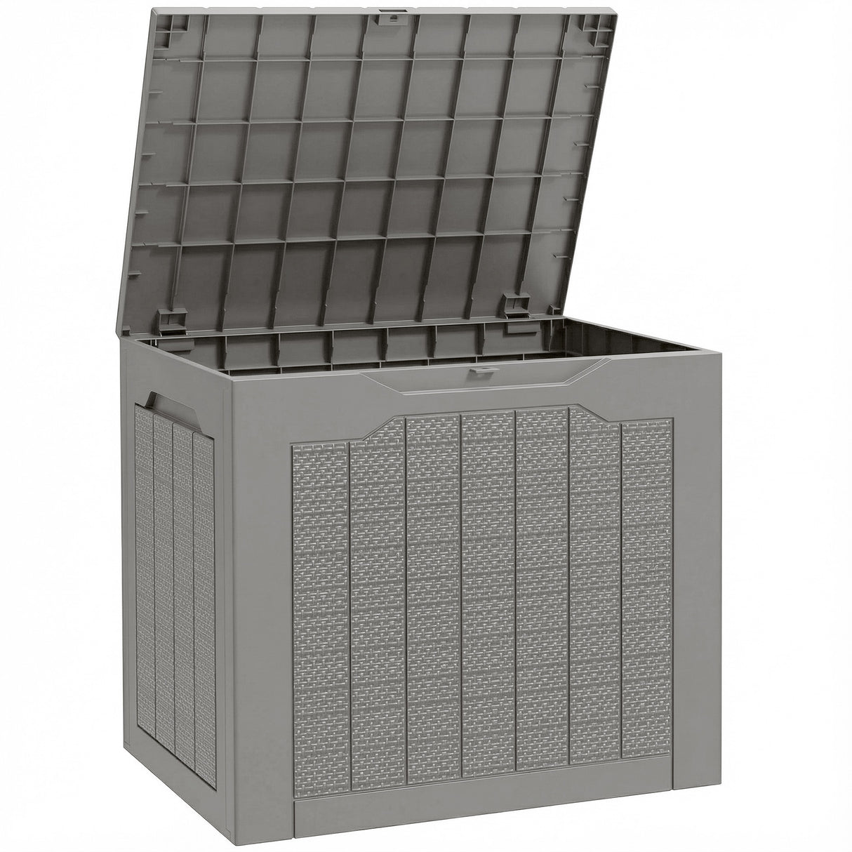 Plastic Outdoor Garden Storage Box 93Ltr - Velmora