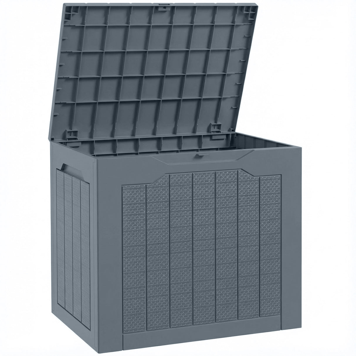 Plastic Outdoor Garden Storage Box 93Ltr - Velmora