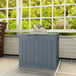 Plastic Outdoor Garden Storage Box 93Ltr - Velmora