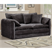 Plush Chenille Fabric 2 Seater Sofa - Solaya