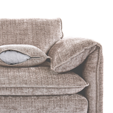 Plush Chenille Fabric 3 + 2 Sofa Set - Solaya