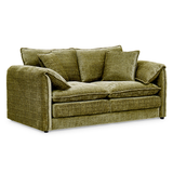 Plush Chenille Fabric 3 + 2 Sofa Set - Solaya