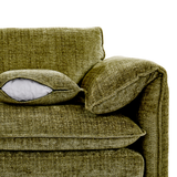 Plush Chenille Fabric 3 + 2 Sofa Set - Solaya