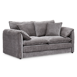 Plush Chenille Fabric 3 + 2 Sofa Set - Solaya