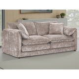 Plush Chenille Fabric 3 Seater Sofa - Solaya