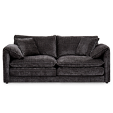 Plush Chenille Fabric 3 Seater Sofa - Solaya