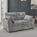 Plush Fabric 2 Seater Sofa - Maxwell
