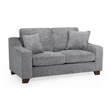 Plush Fabric 2 Seater Sofa - Nebraska