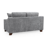 Plush Fabric 2 Seater Sofa - Nebraska