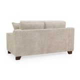 Plush Fabric 2 Seater Sofa - Nebraska