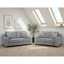 Plush Fabric 3 + 2 Seater Sofa Set - Nebraska