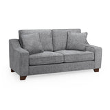 Plush Fabric 3 Seater Sofa - Nebraska