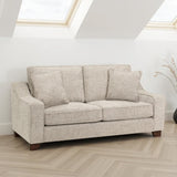Plush Fabric 3 Seater Sofa - Nebraska