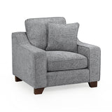 Plush Fabric Armchair - Nebraska