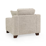 Plush Fabric Armchair - Nebraska