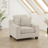 Plush Fabric Armchair - Nebraska