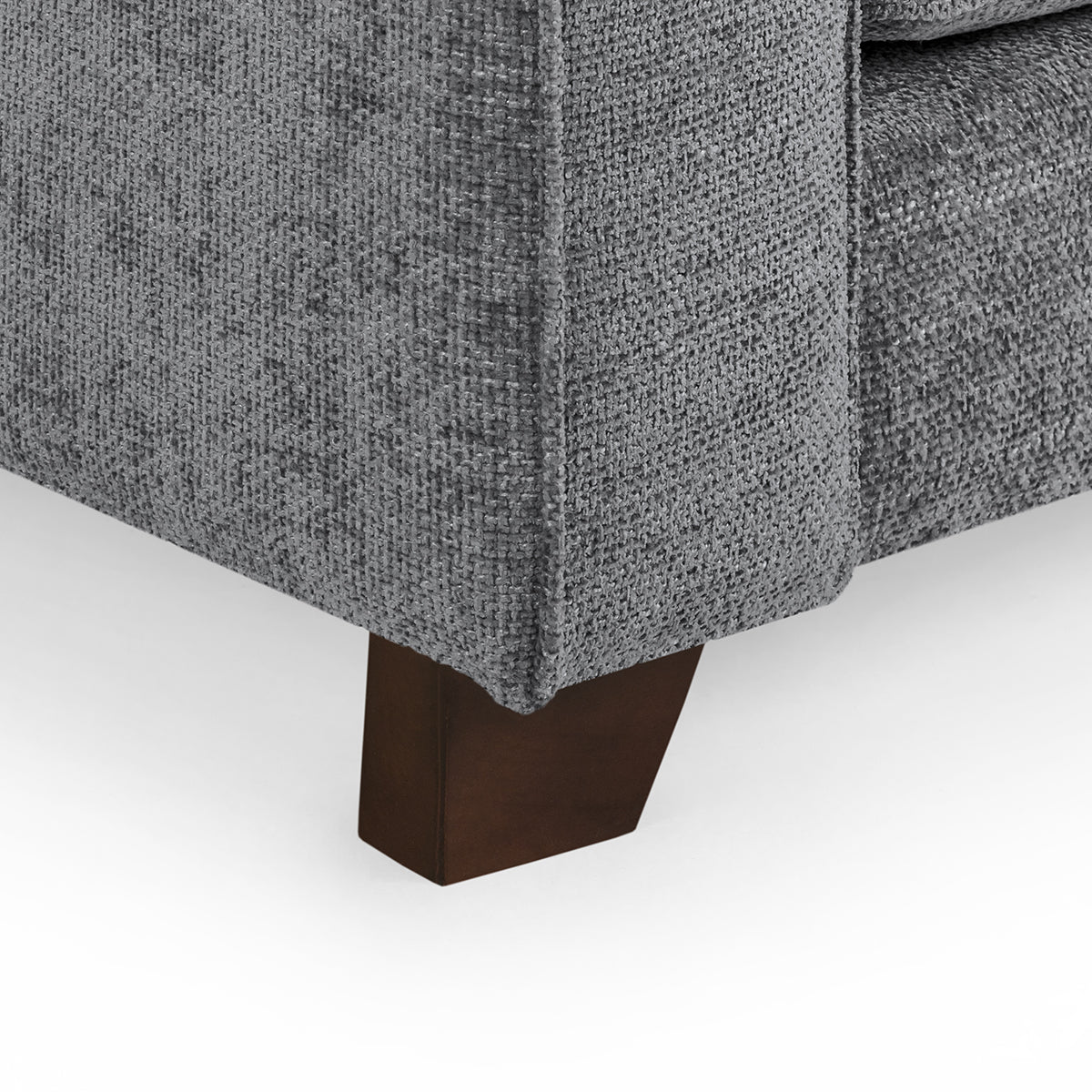 Plush Fabric Corner Sofa Large - Nebraska