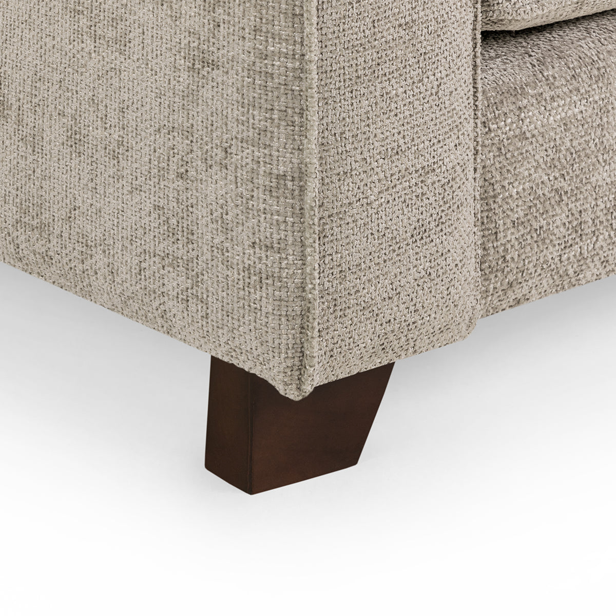 Plush Fabric Corner Sofa Large - Nebraska