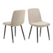 Plush Fabric Dining Chairs in Set Of 4 - Becca