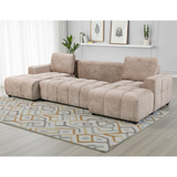 Plush Fabric Luxury Sofa Bed U Shape Corner - Shanghai