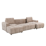 Plush Fabric Luxury Sofa Bed U Shape Corner - Shanghai