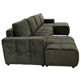 Plush Fabric Luxury Sofa Bed U Shape Corner - Shanghai