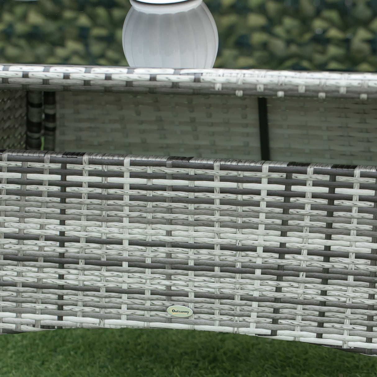 Poly Rattan 6 Seater Garden Dining Set With Cushions - Velmora