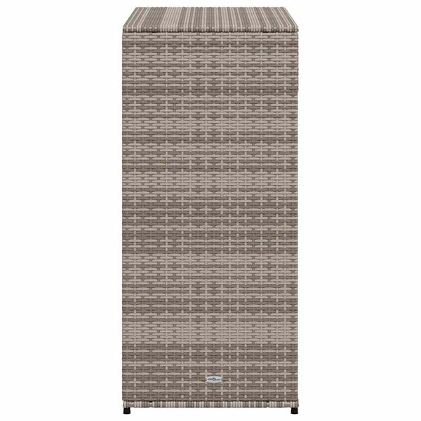 Poly Rattan Garden Storage Cabinet 105cm Wide With 2 Doors 2 Drawers - Vantage Home