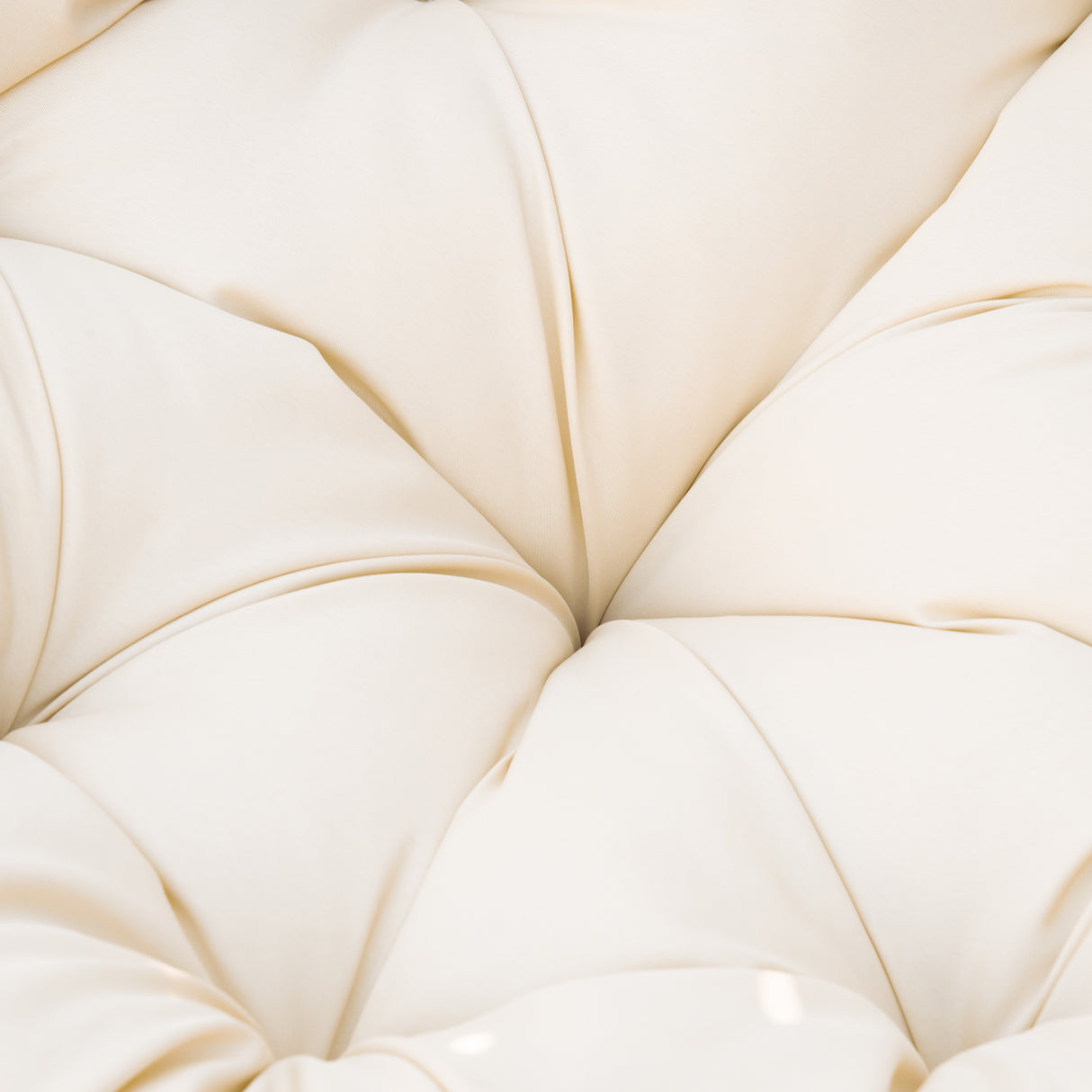 Poly Rattan Swivel Papasan Moon Lounge Garden Bowl Chair Round - Velmora