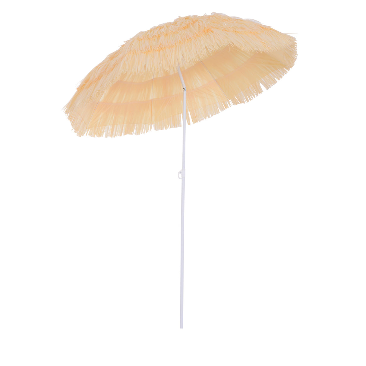 Polyester Beach Parasol Umbrella 160cm Diameter - Velmora