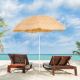Polyester Beach Parasol Umbrella 160cm Diameter - Velmora