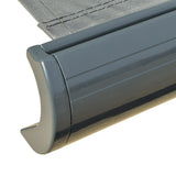 Polyester Electric Retractable Awning With LED Light 350cm Wide x 300cm Depth - Velmora