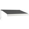 Polyester Electric Retractable Awning With Remote Controller 395cm Wide x 300cm Depth - Velmora