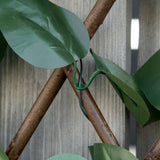 Polyester Expanding Garden Trellis Fence 200cm Wide in Set Of 4 - Velmora