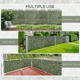 Polyester Expanding Garden Trellis Fence 200cm Wide in Set Of 4 - Velmora