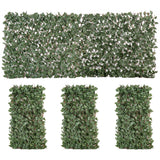 Polyester Expanding Garden Trellis Fence 200cm Wide in Set Of 4 - Velmora