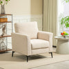 Polyester Fabric Armchair 82cm Wide - Velmora