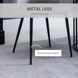 Polyester Fabric Dining Chairs in Set Of 2 - Velmora