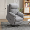 Polyester Fabric Electric Recliner Chair 83cm Wide - Velmora