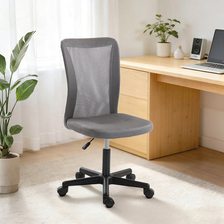 Polyester Fabric Home And Office Chair 43cm W x 54cm D Armless - Velmora