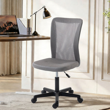 Polyester Fabric Home And Office Chair 43cm W x 54cm D Armless - Velmora