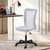Polyester Fabric Home And Office Chair 43cm W x 54cm D Armless - Velmora