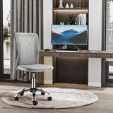 Polyester Fabric Home And Office Chair 43cm W x 58cm D Armless - Velmora